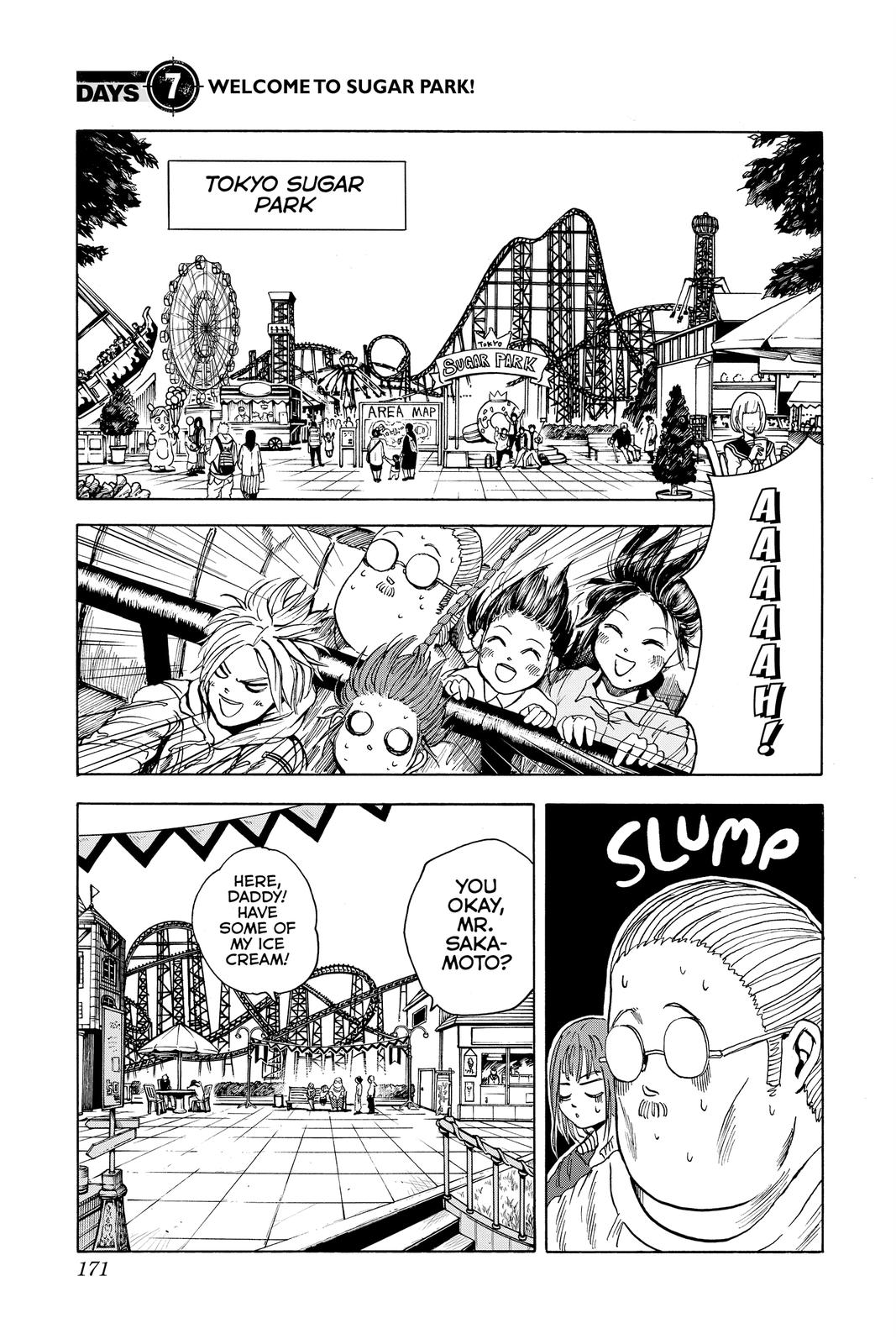 Sakamoto Days Chapter 7 — page 1