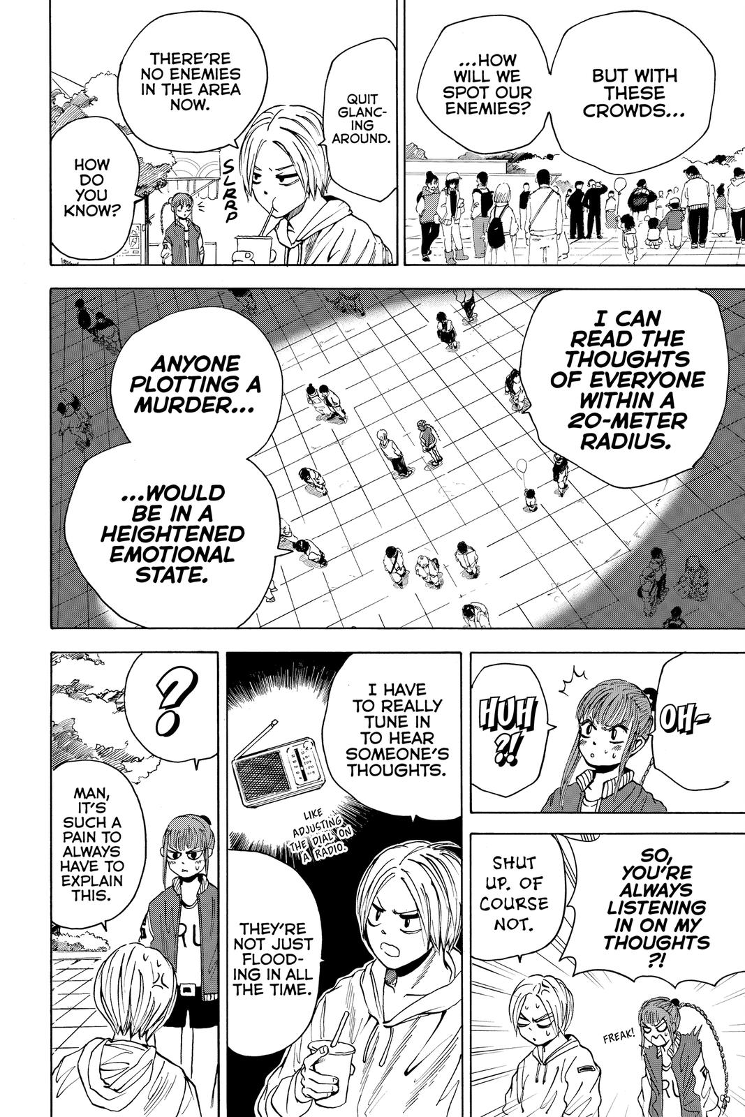 Sakamoto Days Chapter 7 — page 4