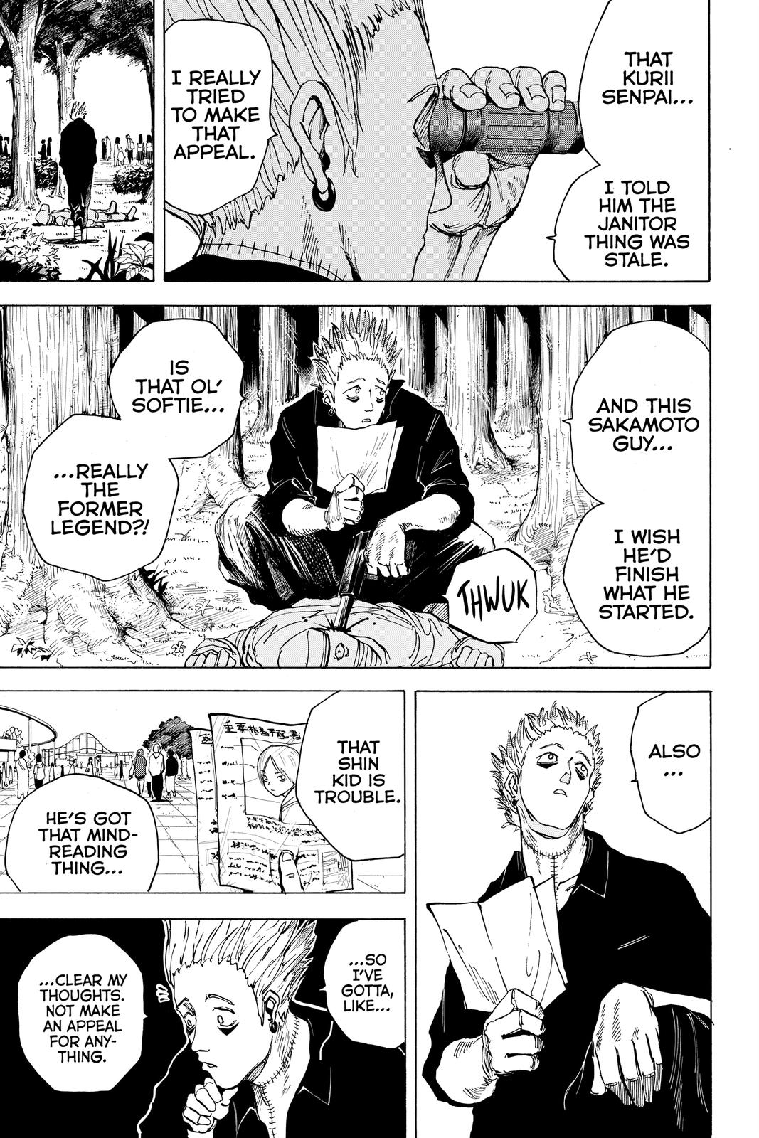 Sakamoto Days Chapter 7 — page 9