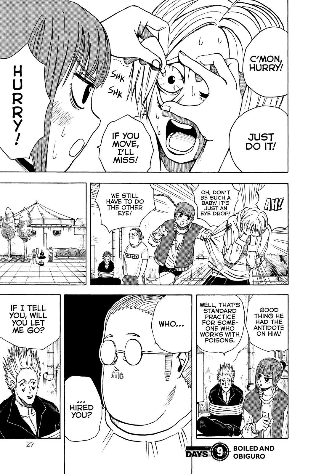 Sakamoto Days Chapter 9 — page 1
