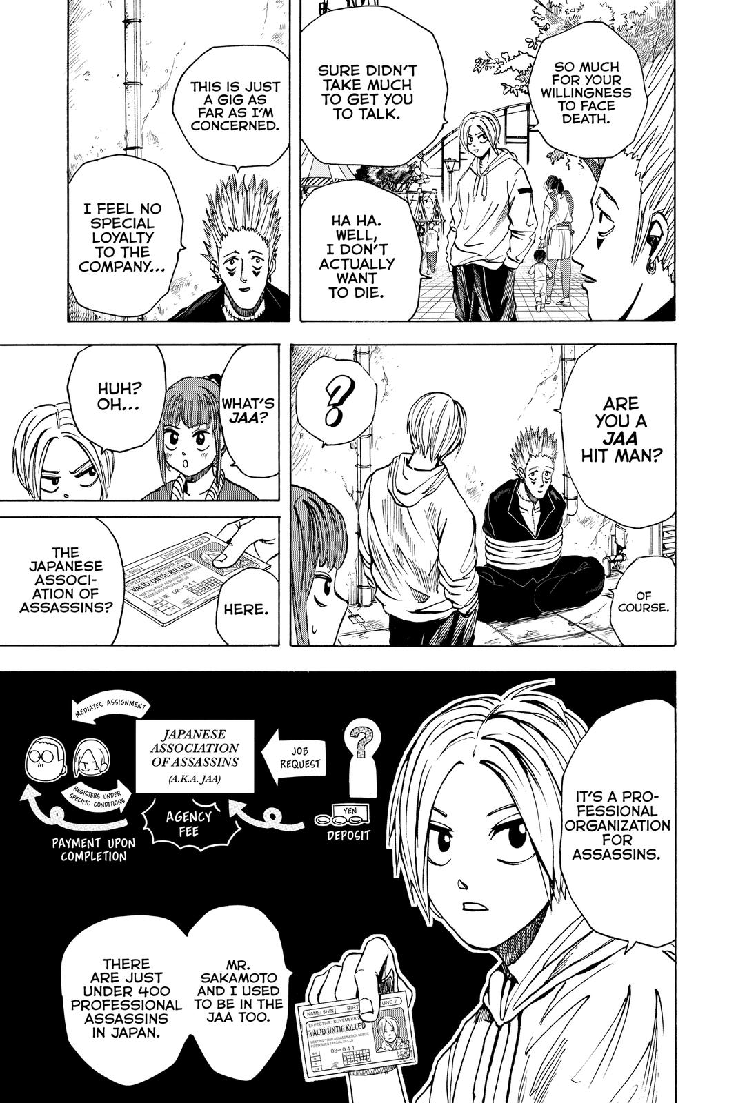 Sakamoto Days Chapter 9 — page 3