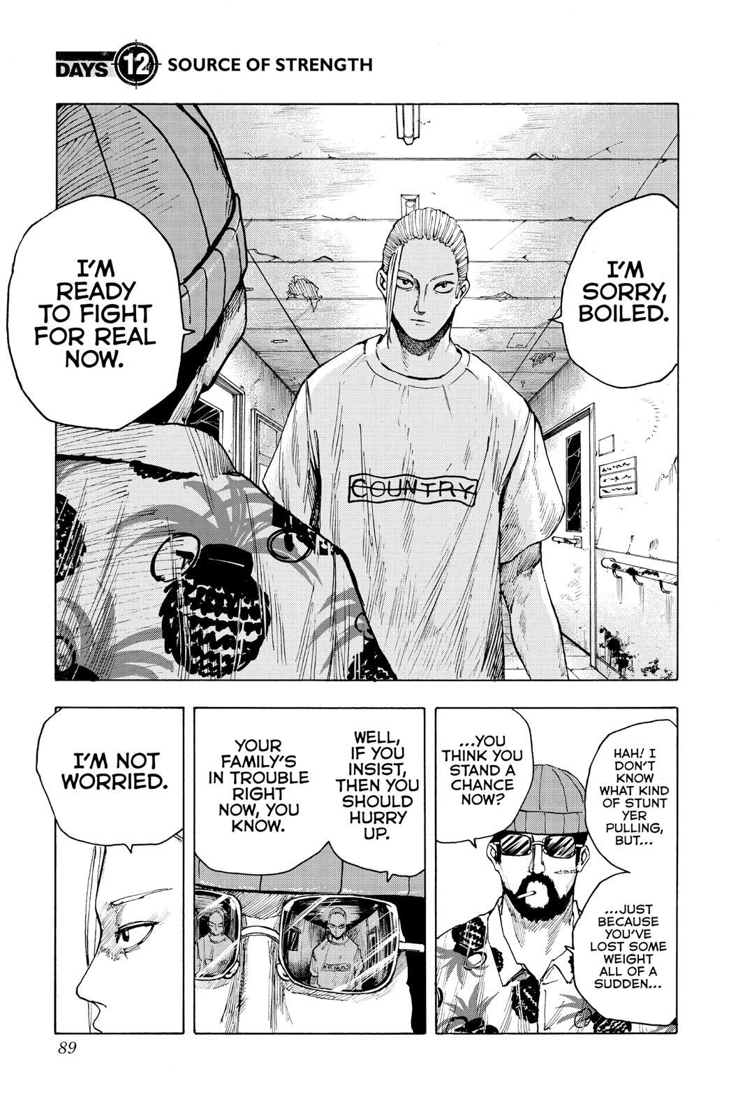 Sakamoto Days Chapter 12 — page 1