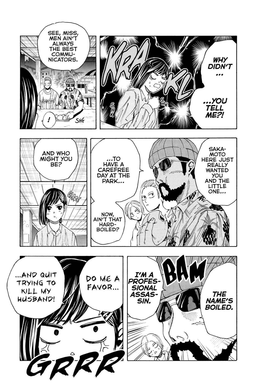 Sakamoto Days Chapter 13 — page 7