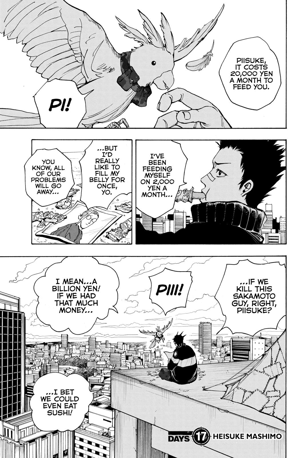 Sakamoto Days Chapter 17 — page 7