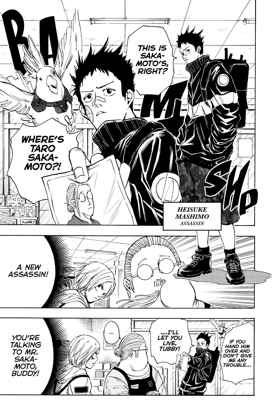 Sakamoto Days Chapter 17 — page 9
