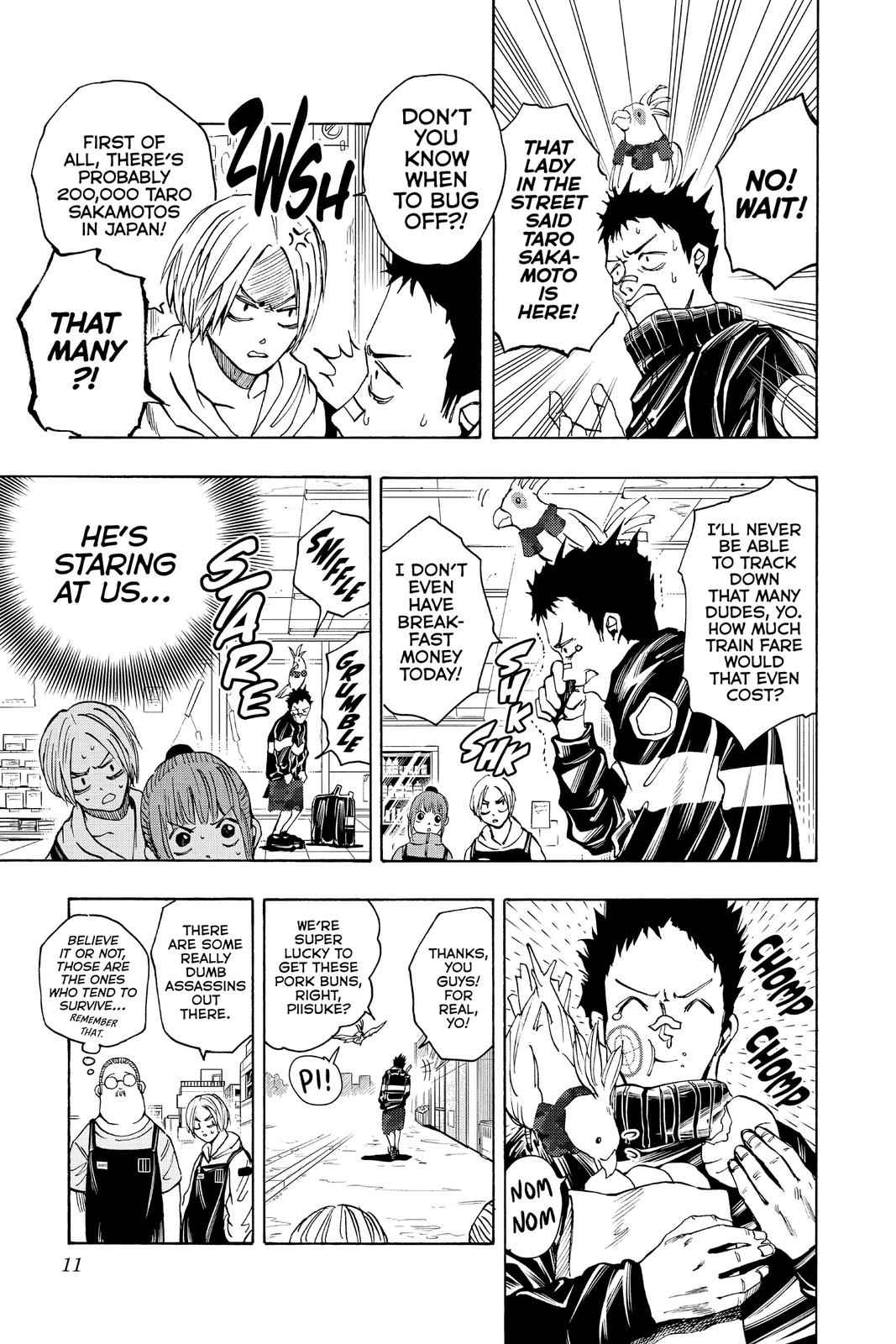 Sakamoto Days Chapter 17 — page 11