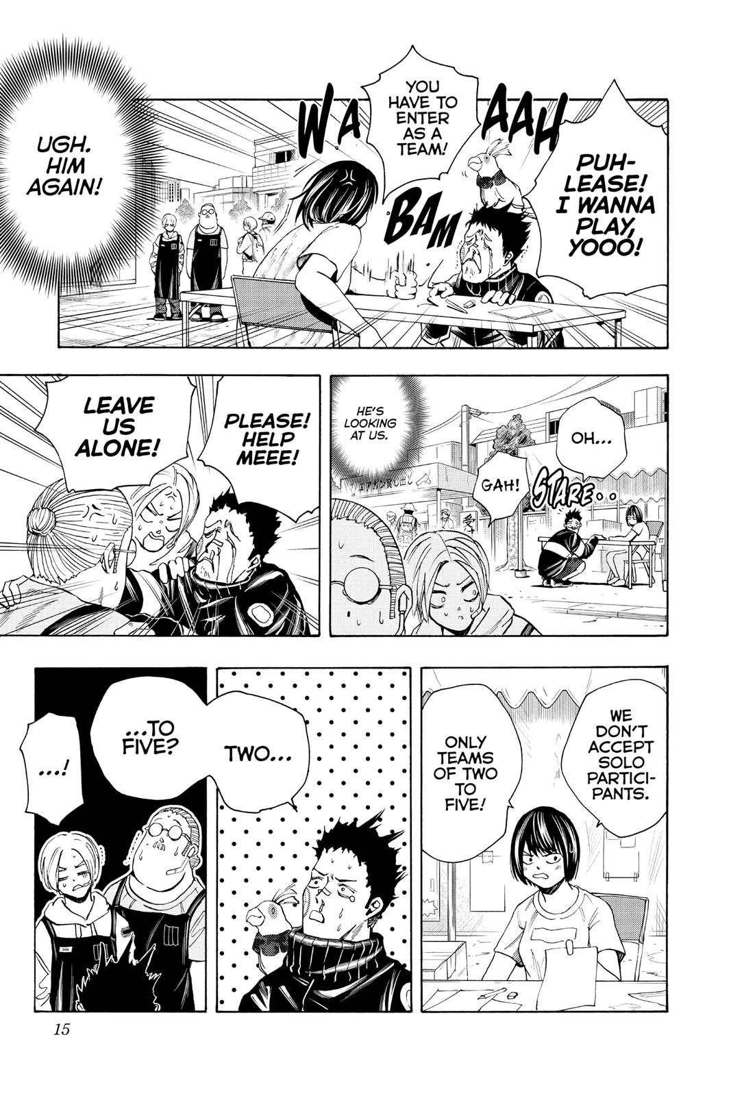 Sakamoto Days Chapter 17 — page 15