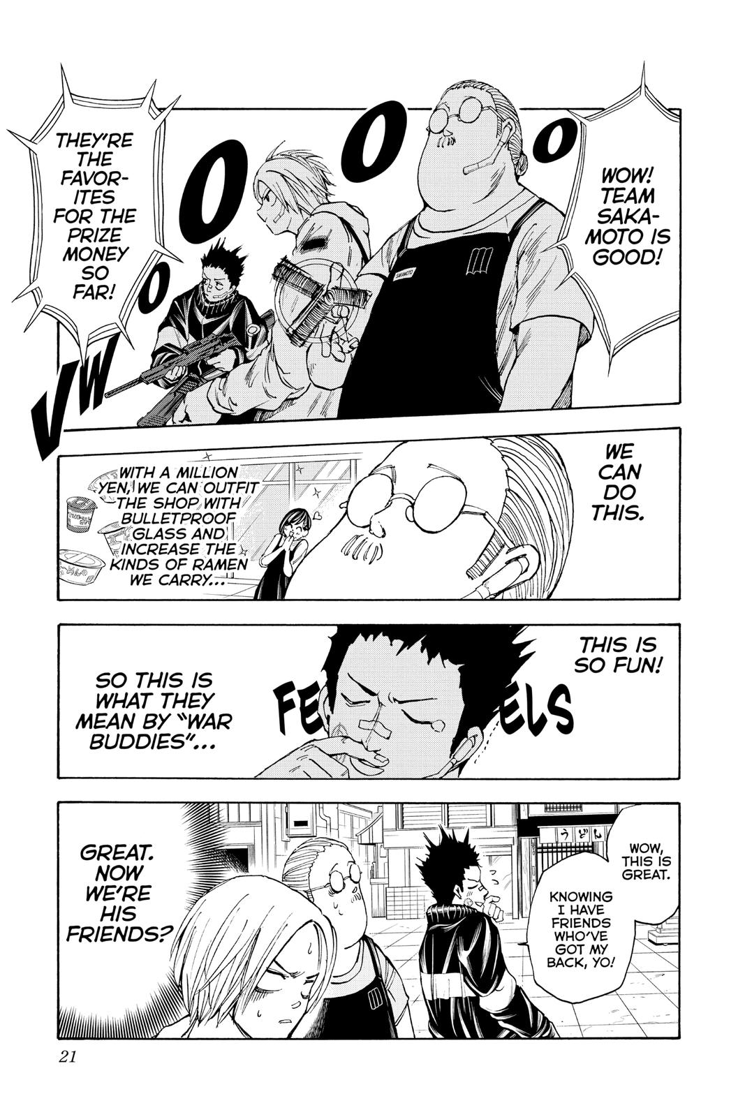 Sakamoto Days Chapter 17 — page 21