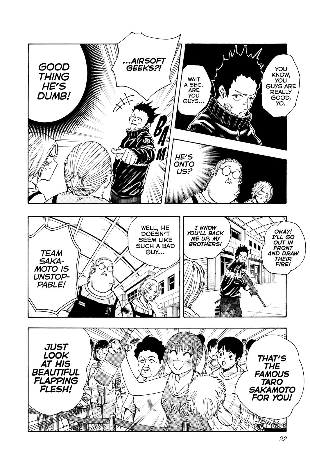 Sakamoto Days Chapter 17 — page 22