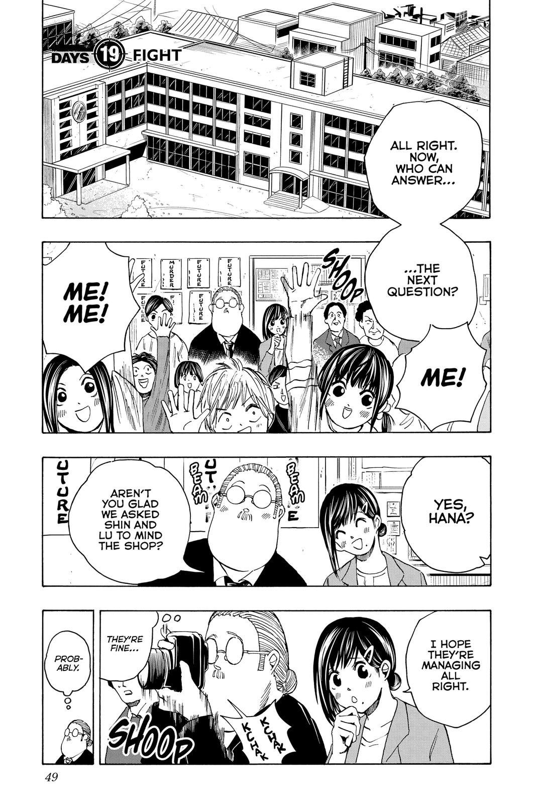 Sakamoto Days Chapter 19 — page 1