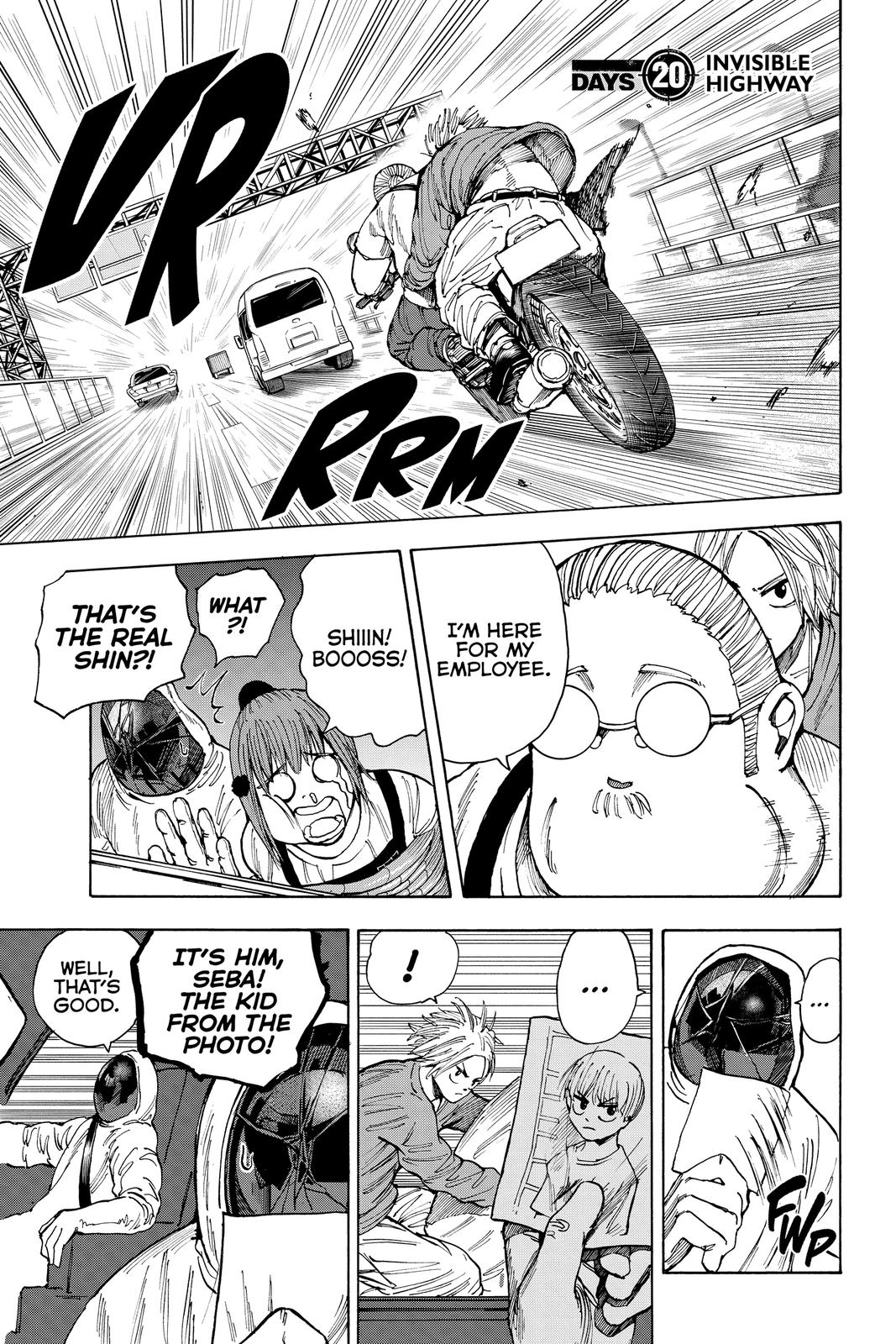 Sakamoto Days Chapter 20 — page 1