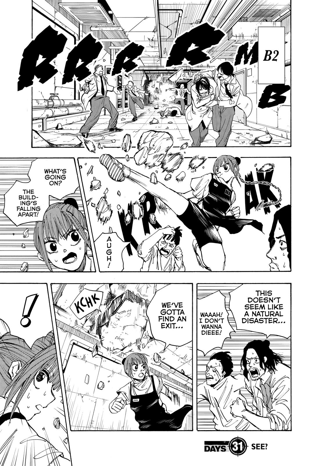 Sakamoto Days Chapter 31 — page 1