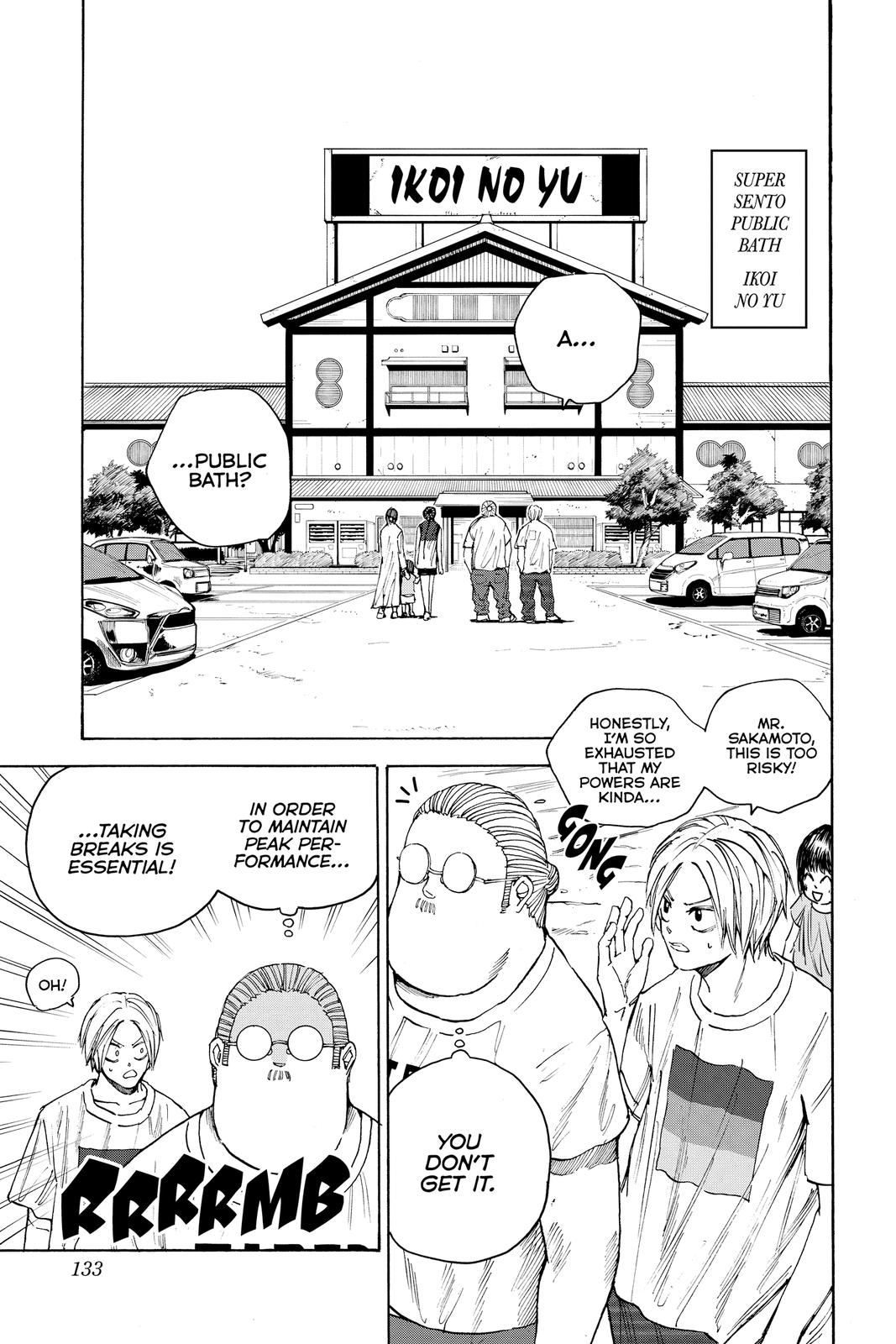 Sakamoto Days Chapter 32 — page 3