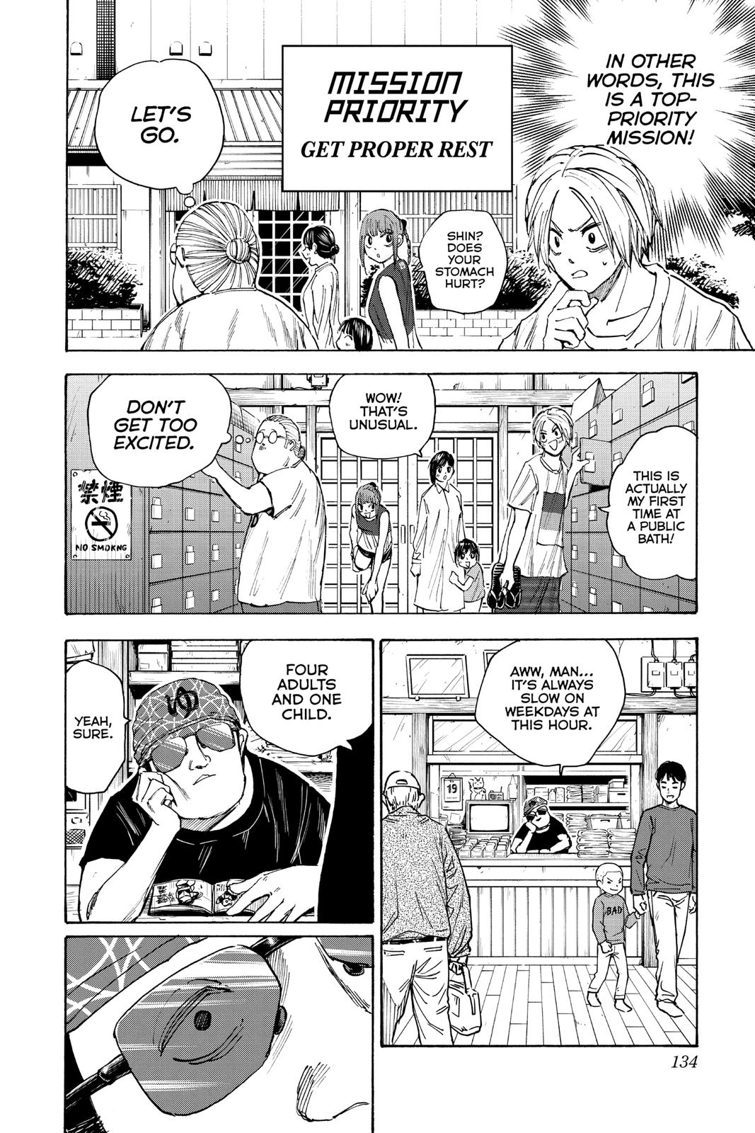 Sakamoto Days Chapter 32 — page 4