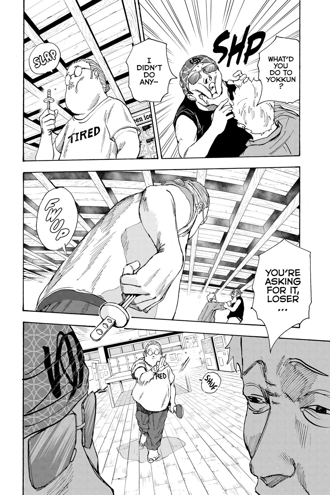 Sakamoto Days Chapter 32 — page 16
