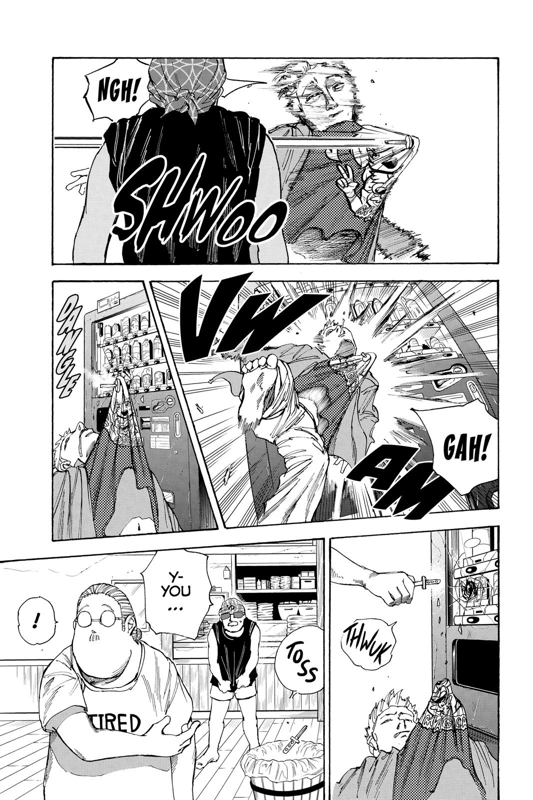 Sakamoto Days Chapter 32 — page 17