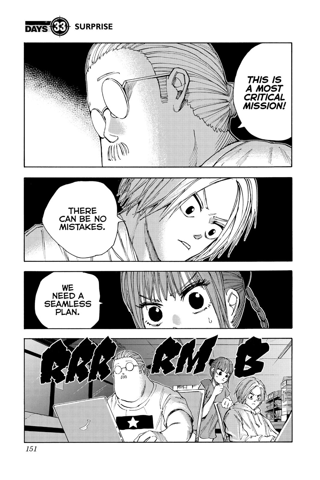 Sakamoto Days Chapter 33 — page 1