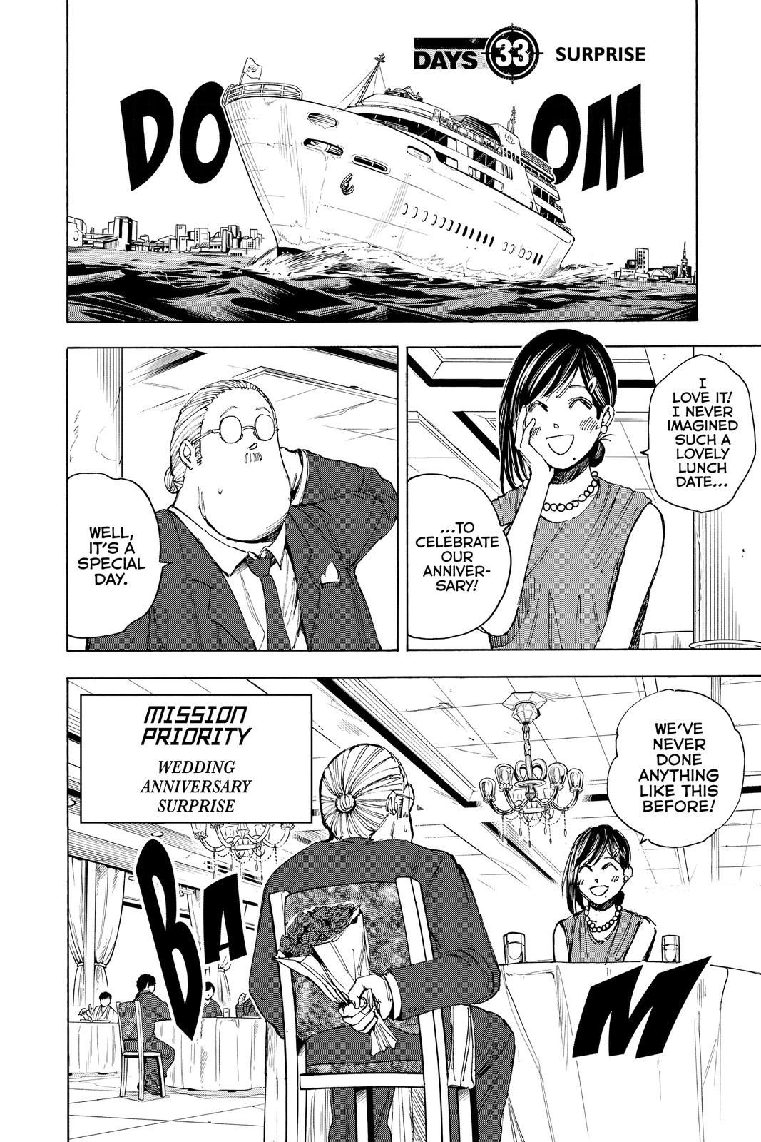 Sakamoto Days Chapter 33 — page 2