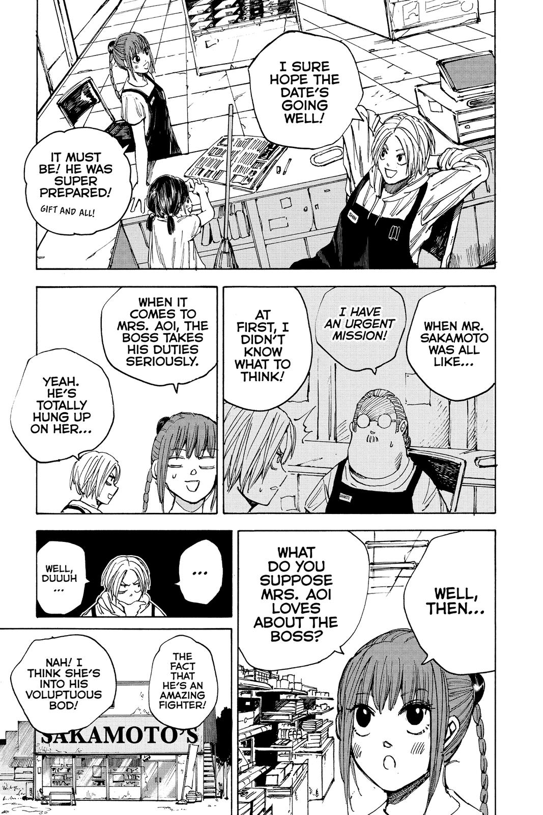 Sakamoto Days Chapter 33 — page 3