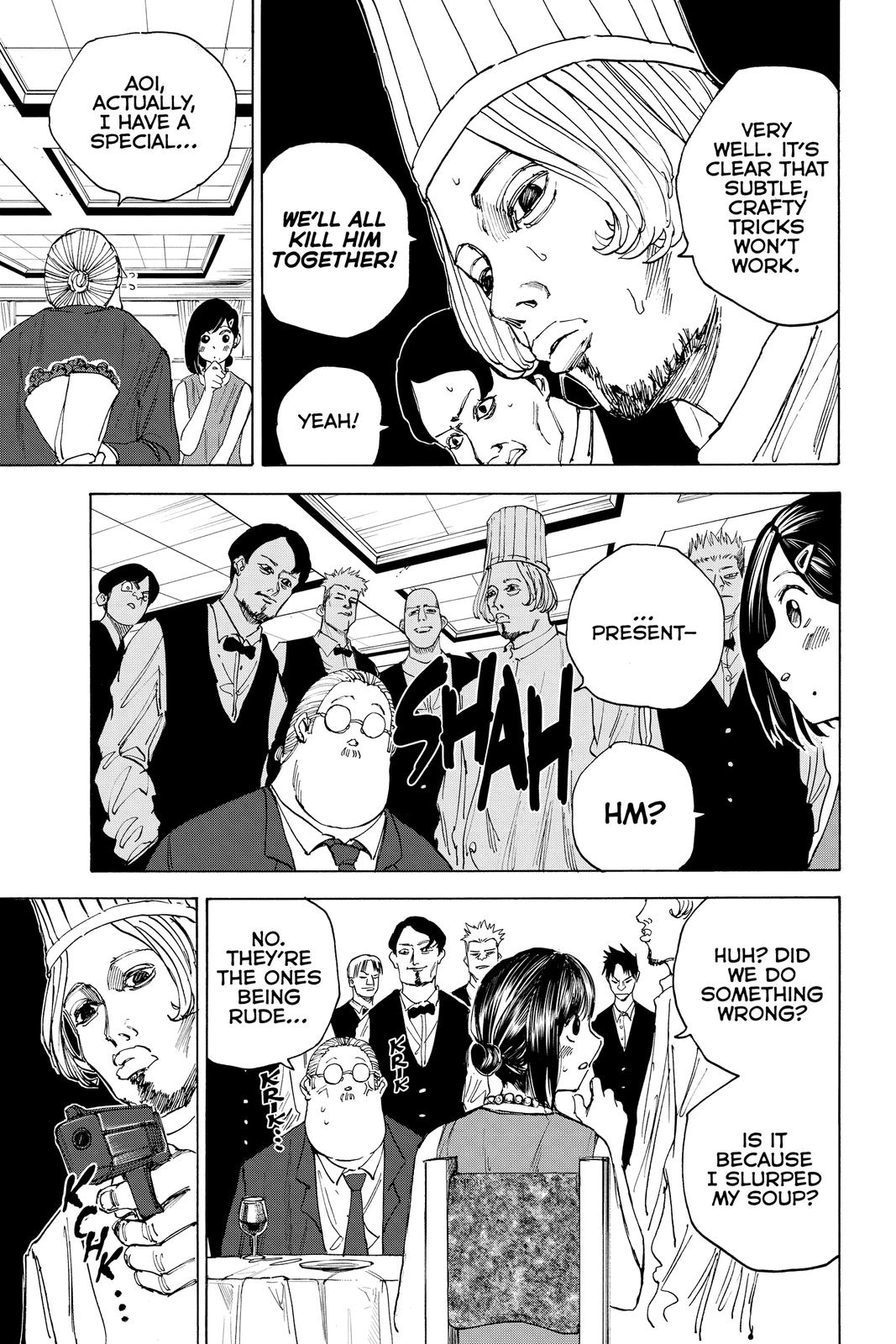 Sakamoto Days Chapter 33 — page 9
