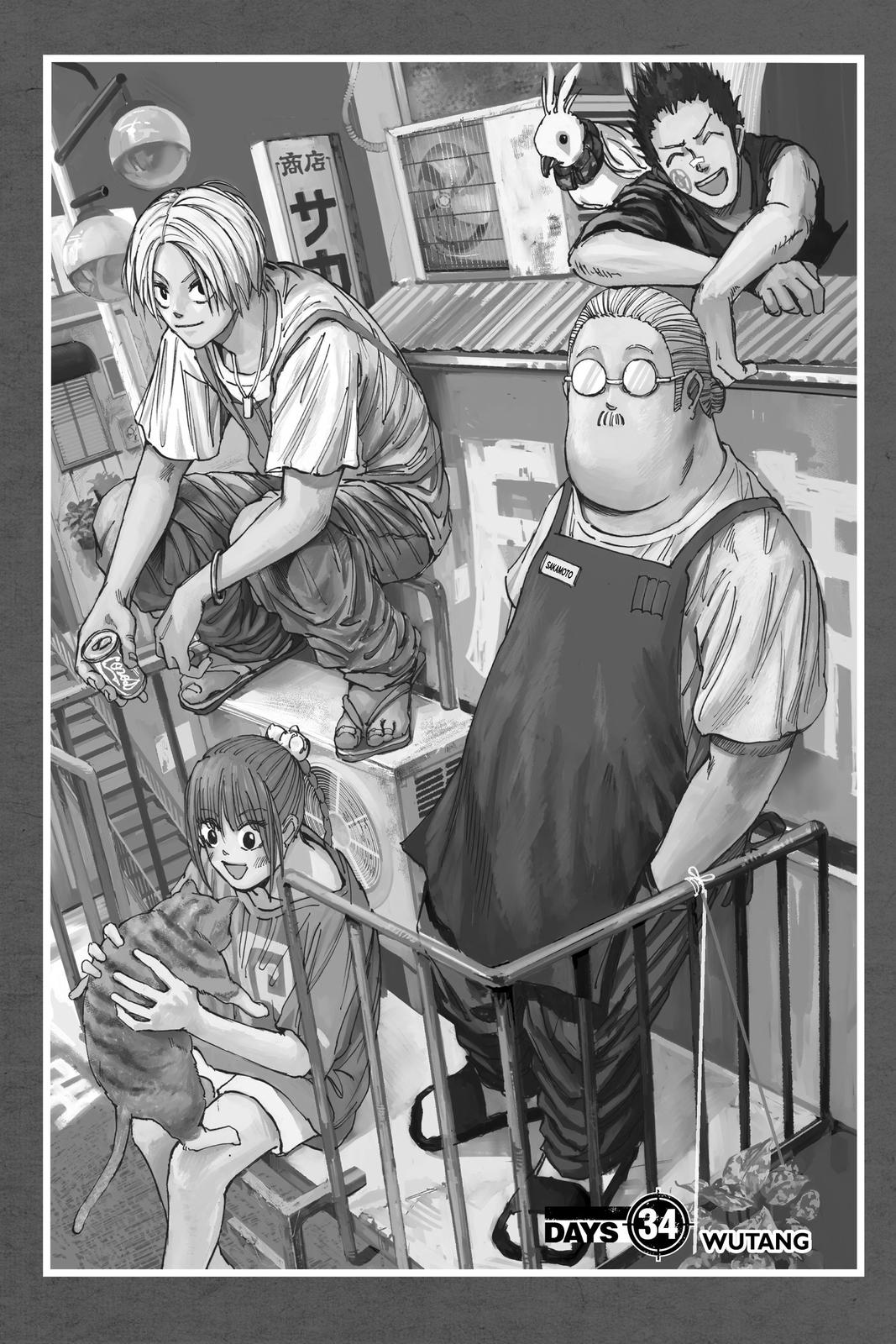 Sakamoto Days Chapter 34 — page 1