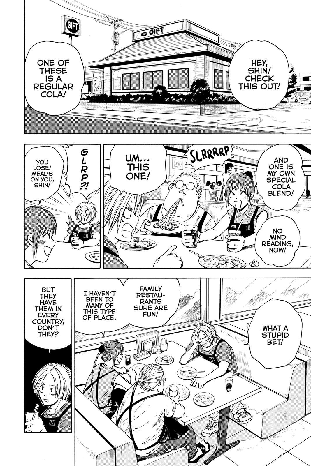 Sakamoto Days Chapter 34 — page 4