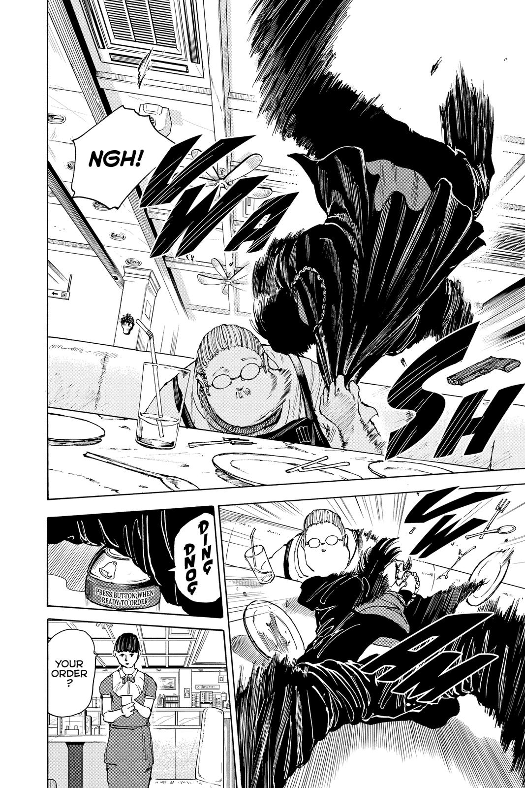 Sakamoto Days Chapter 34 — page 8
