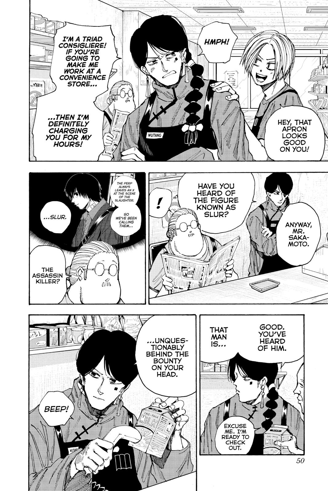 Sakamoto Days Chapter 37 — page 2