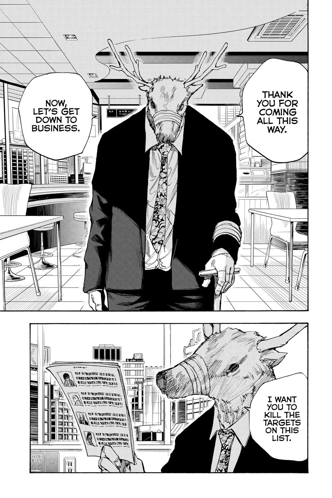 Sakamoto Days Chapter 37 — page 13