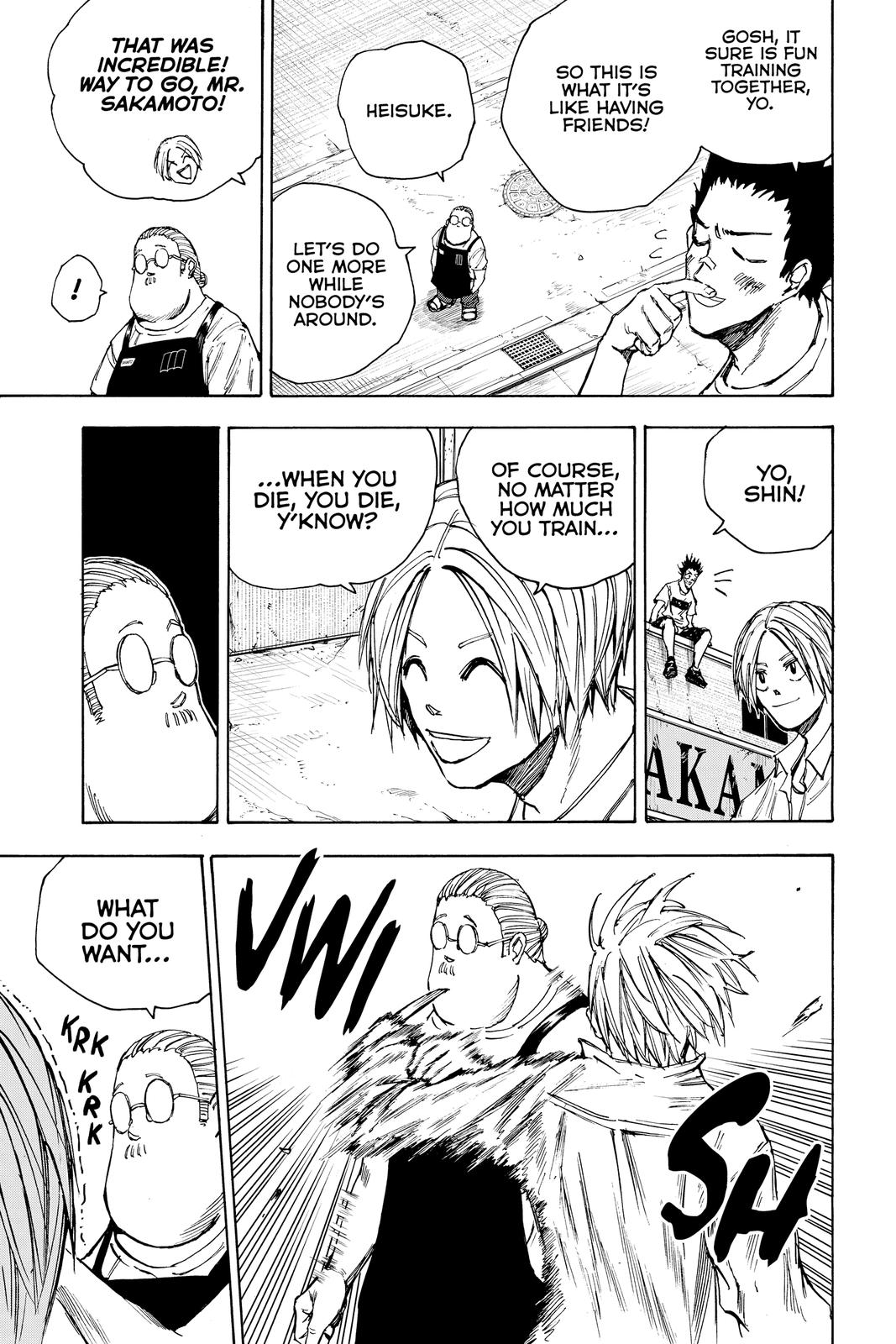Sakamoto Days Chapter 39 — page 5
