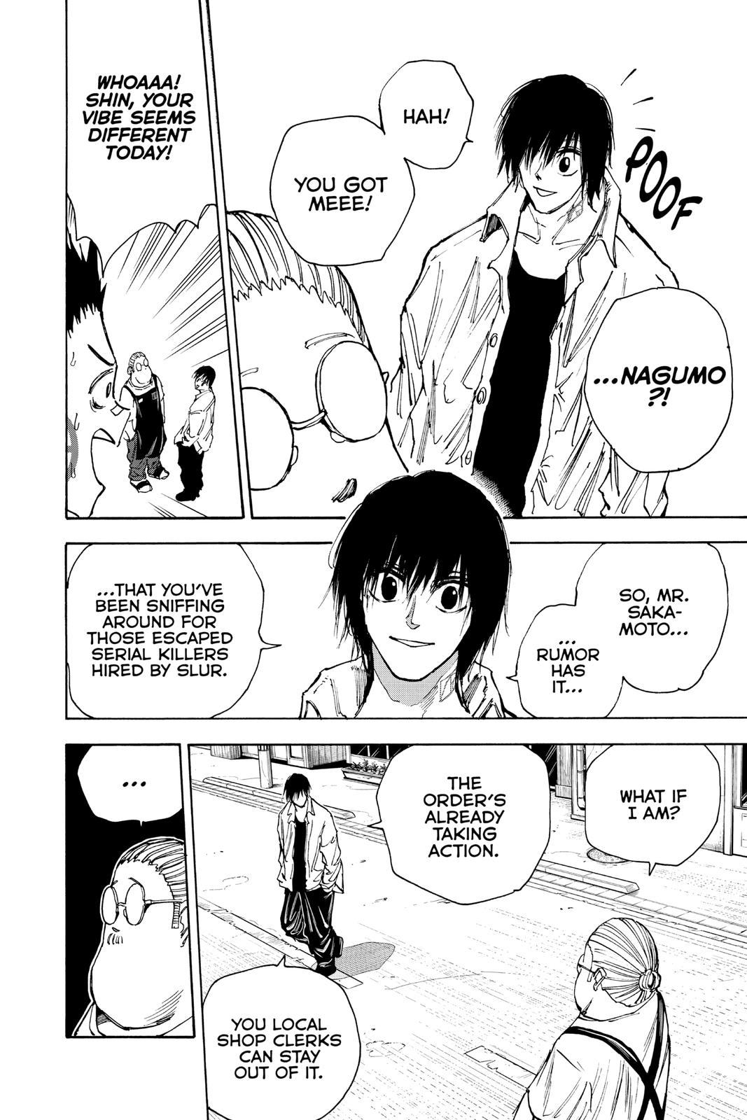 Sakamoto Days Chapter 39 — page 6