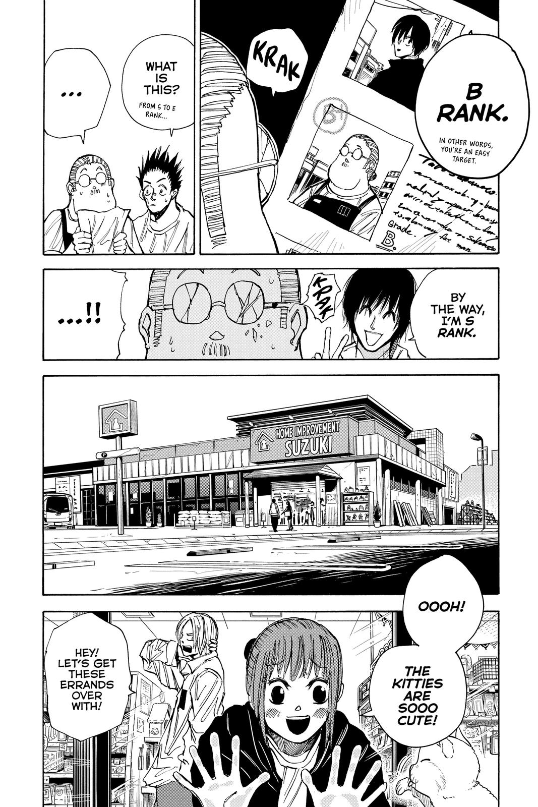 Sakamoto Days Chapter 39 — page 8