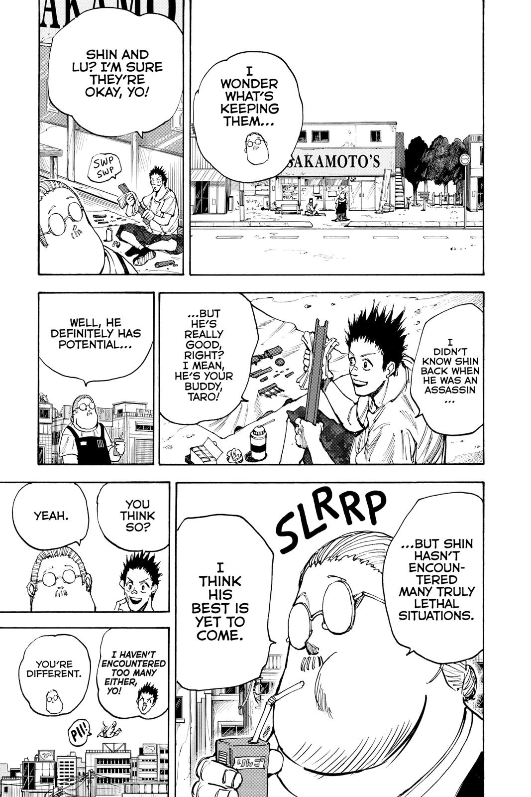 Sakamoto Days Chapter 40 — page 13