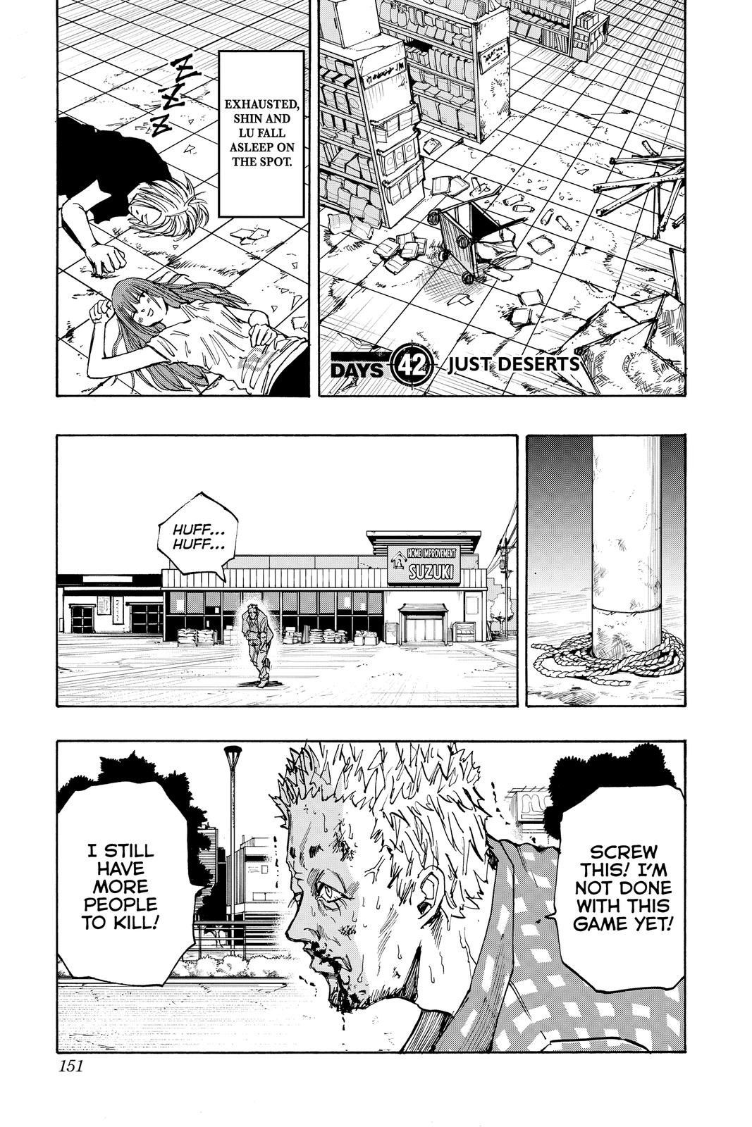 Sakamoto Days Chapter 42 — page 1