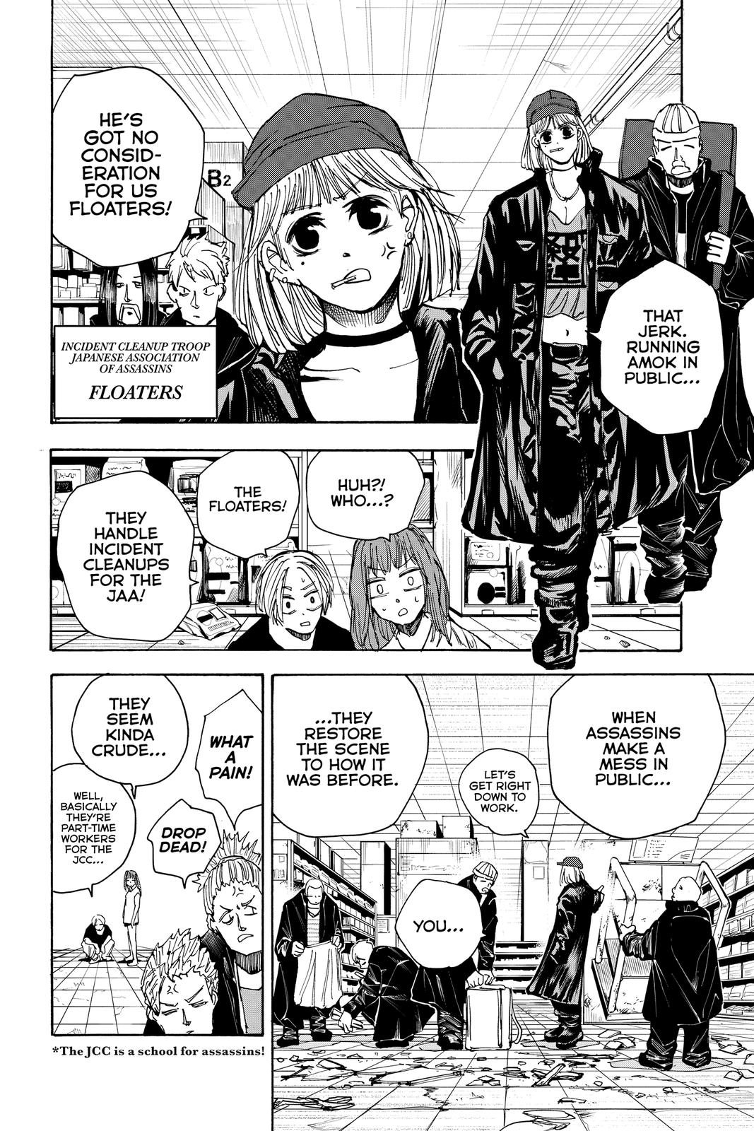 Sakamoto Days Chapter 42 — page 6