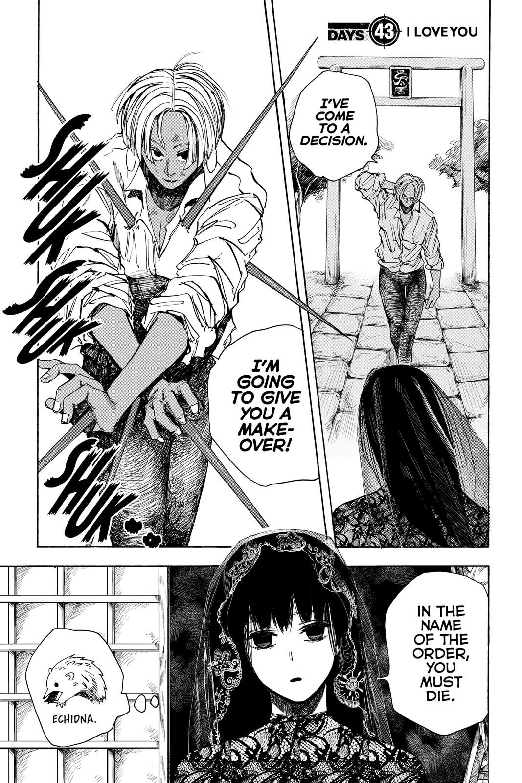 Sakamoto Days Chapter 43 — page 1