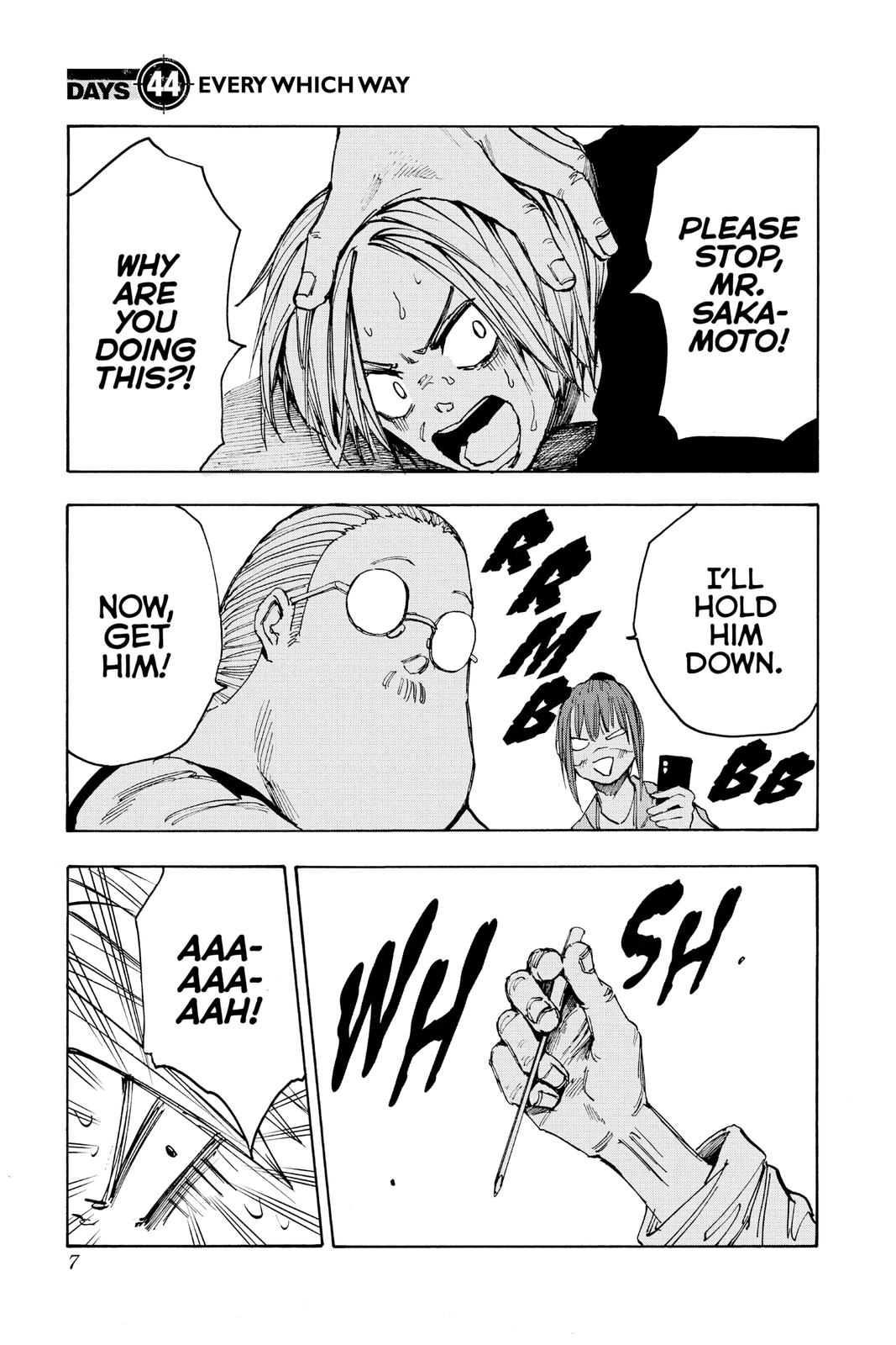 Sakamoto Days Chapter 44 — page 7