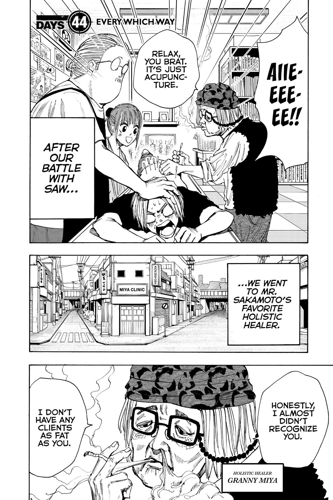 Sakamoto Days Chapter 44 — page 8