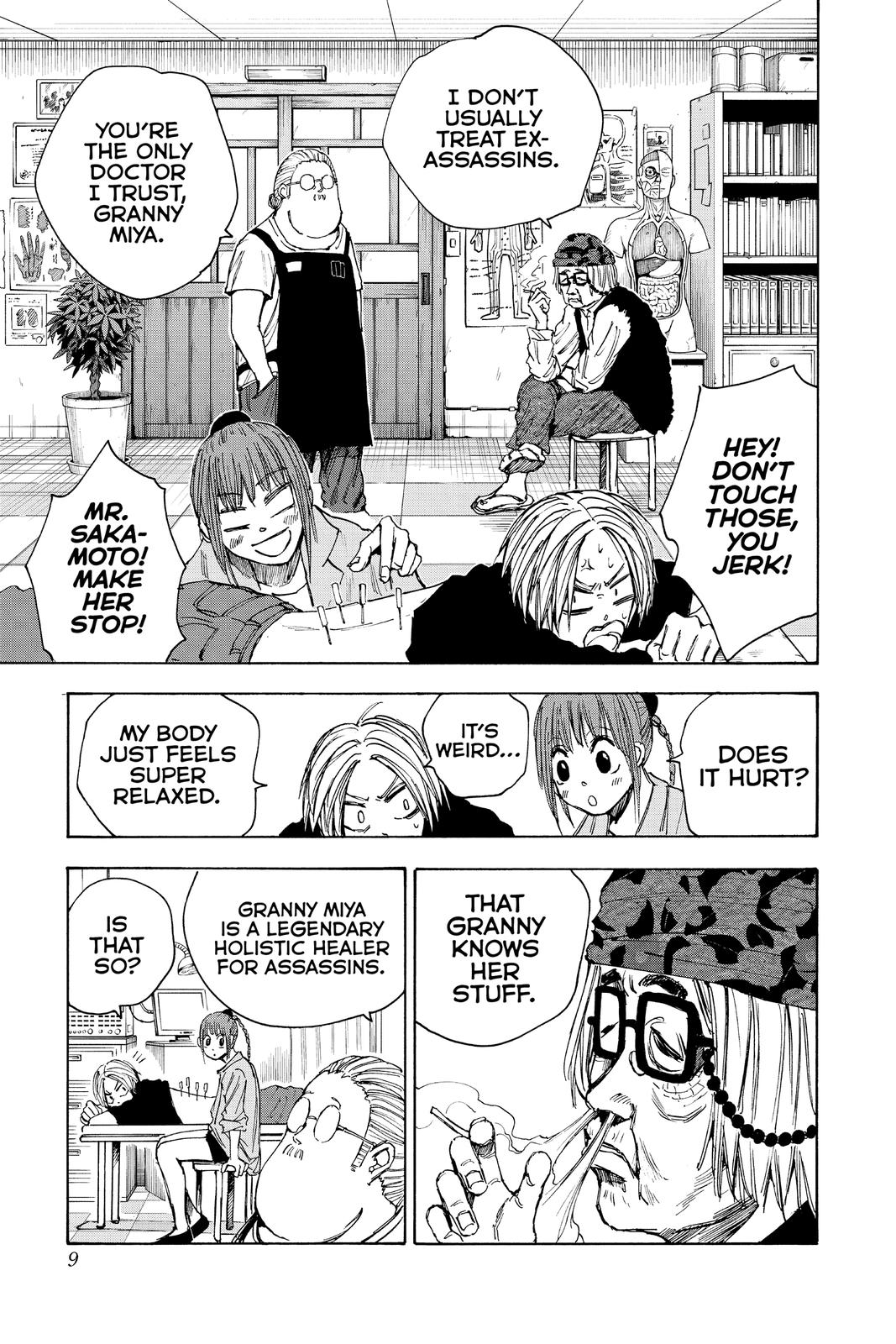 Sakamoto Days Chapter 44 — page 9