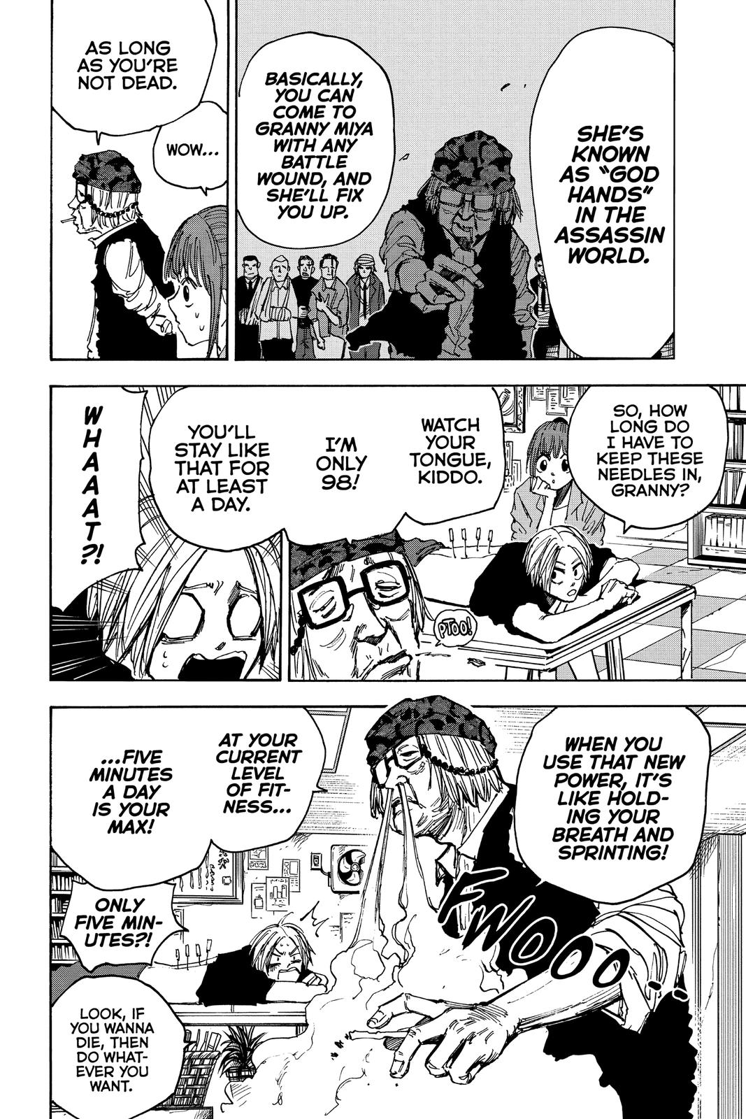 Sakamoto Days Chapter 44 — page 10