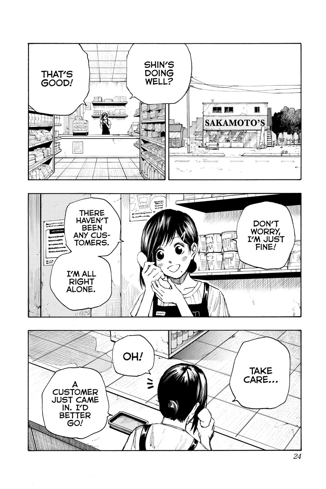 Sakamoto Days Chapter 44 — page 24
