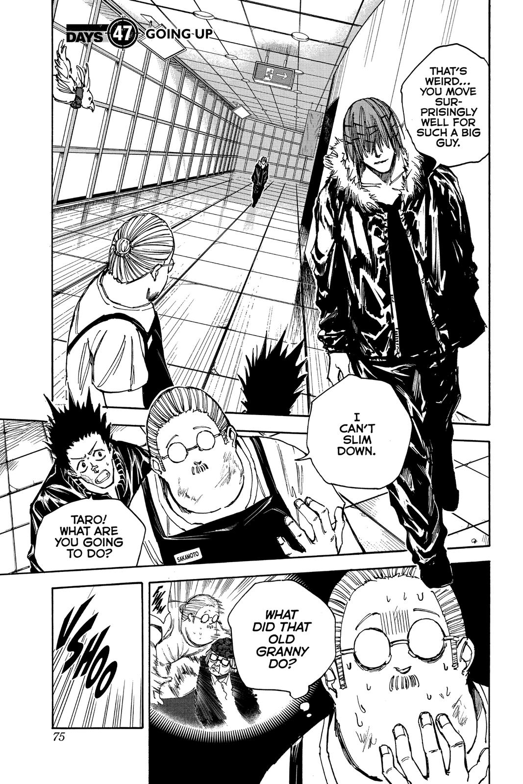 Sakamoto Days Chapter 47 — page 1