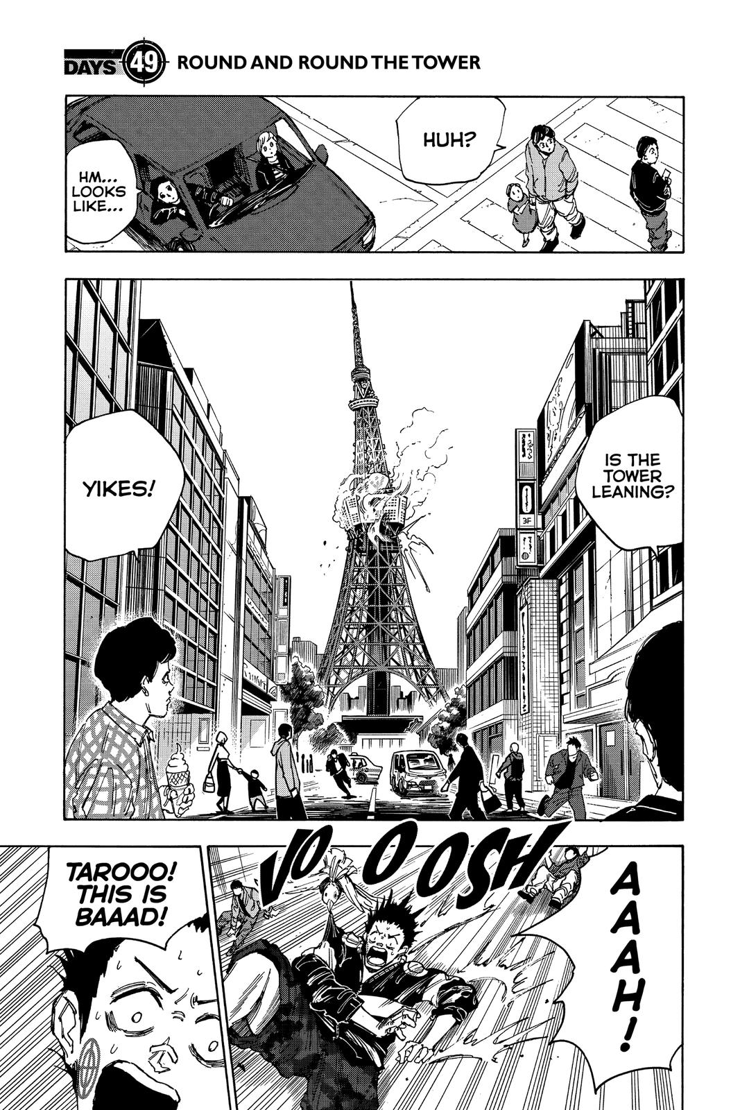 Sakamoto Days Chapter 49 — page 1