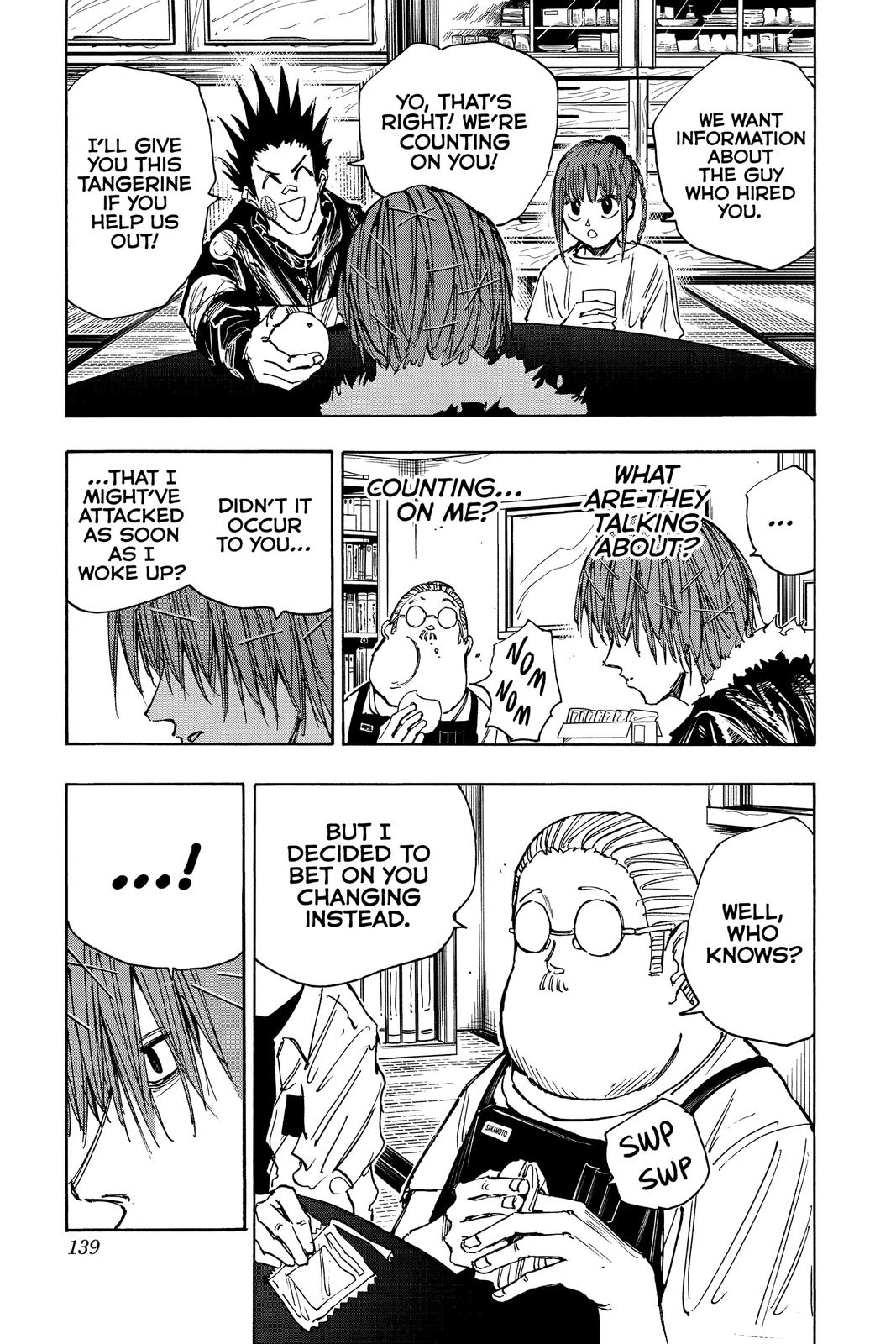 Sakamoto Days Chapter 50 — page 5