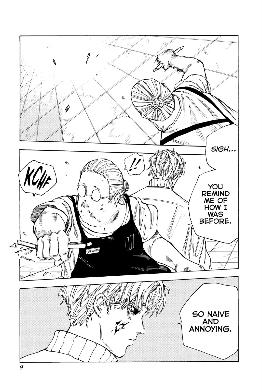 Sakamoto Days Chapter 53 — page 9