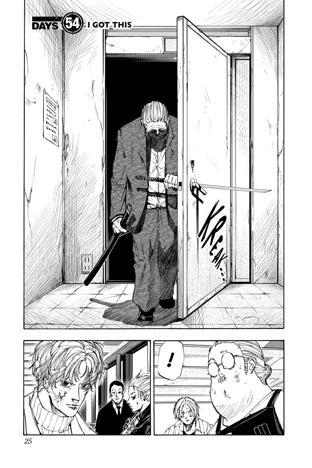 Sakamoto Days Chapter 54 — page 1
