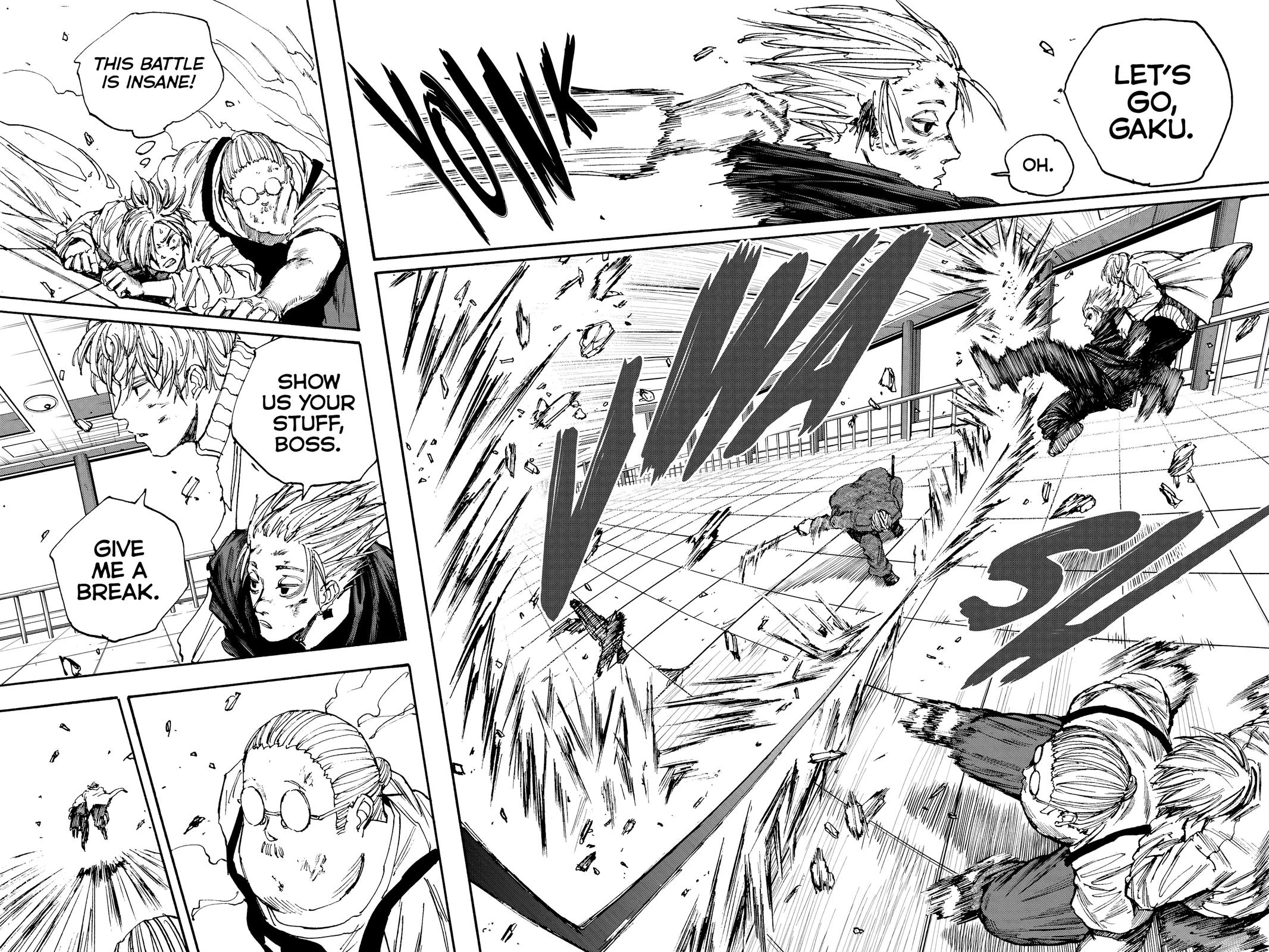 Sakamoto Days Chapter 54 — page 8