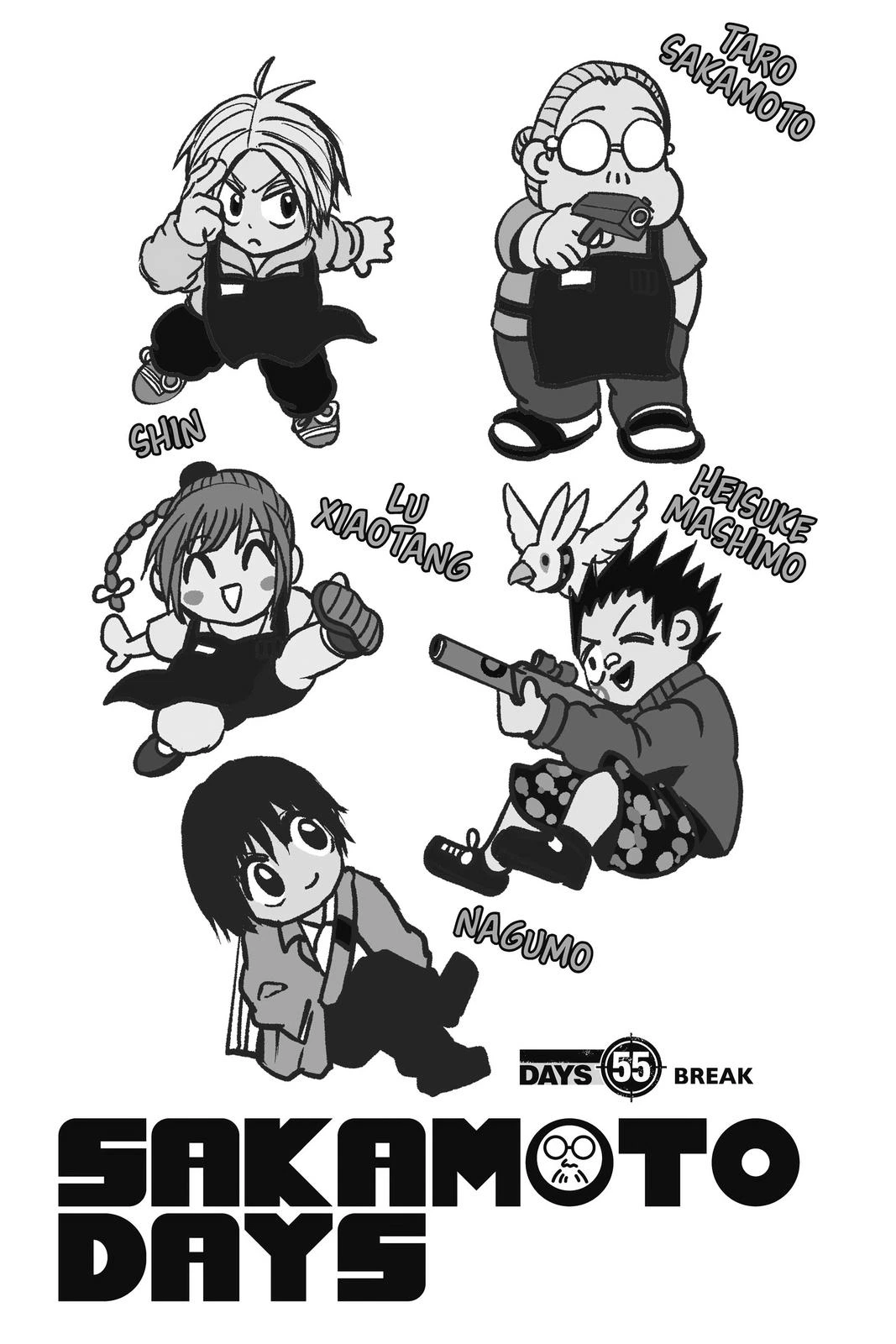 Sakamoto Days Chapter 55 — page 1
