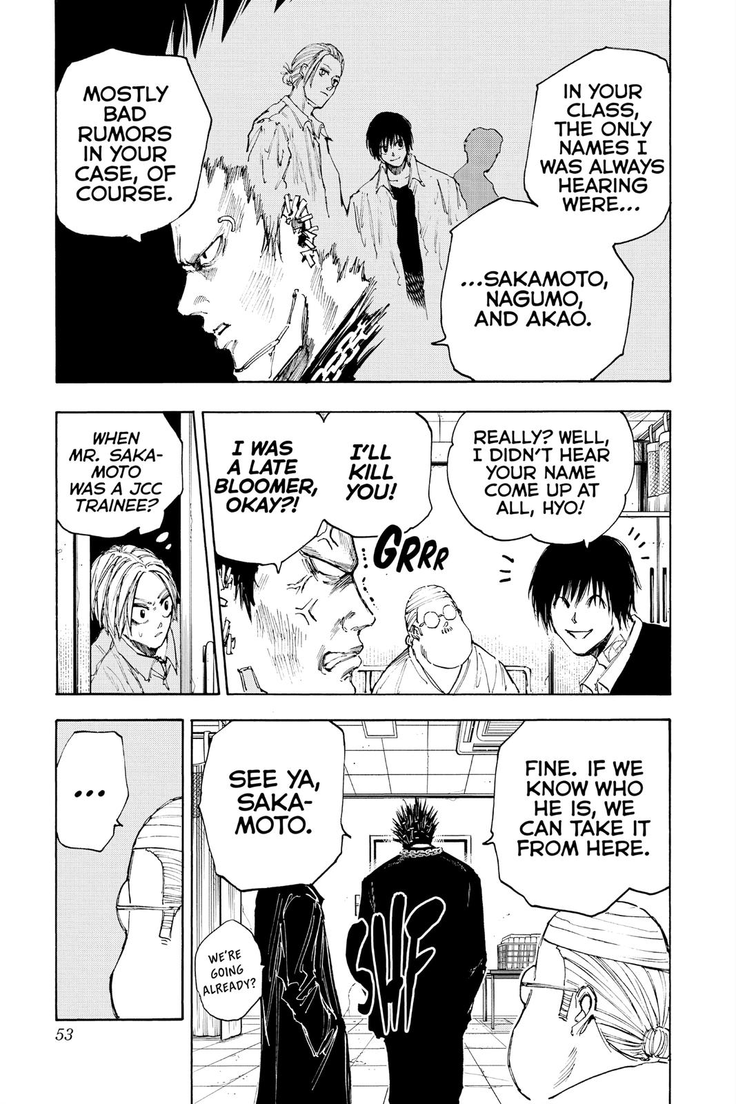 Sakamoto Days Chapter 55 — page 9