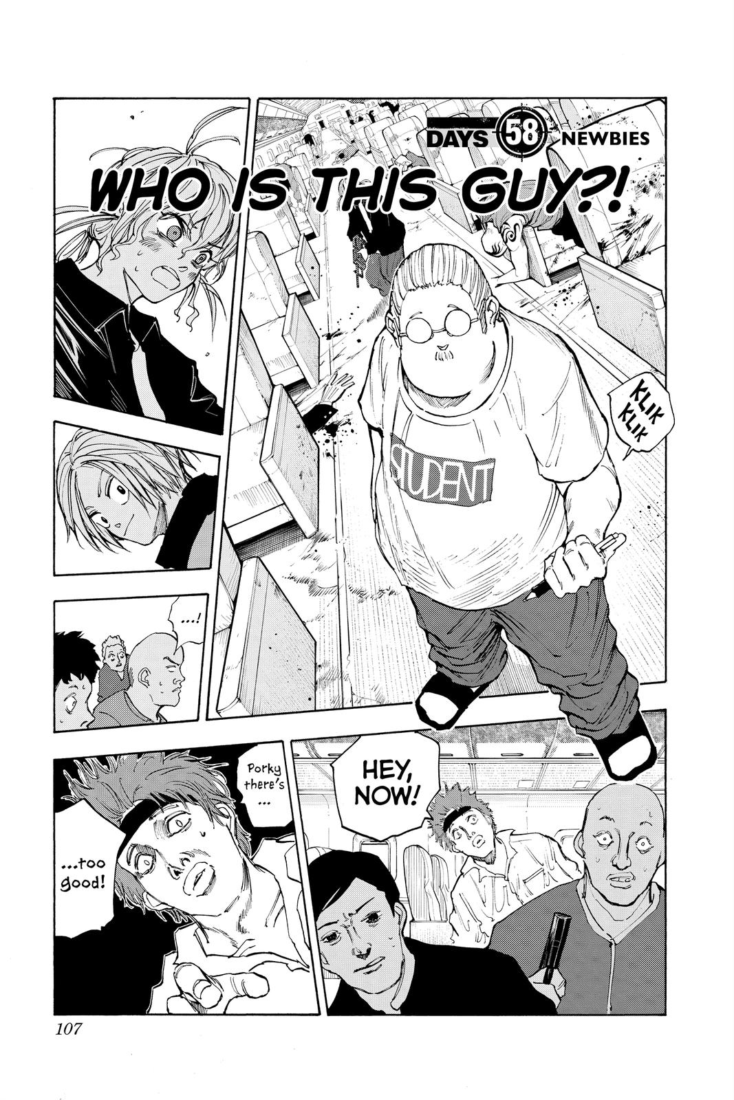 Sakamoto Days Chapter 58 — page 1